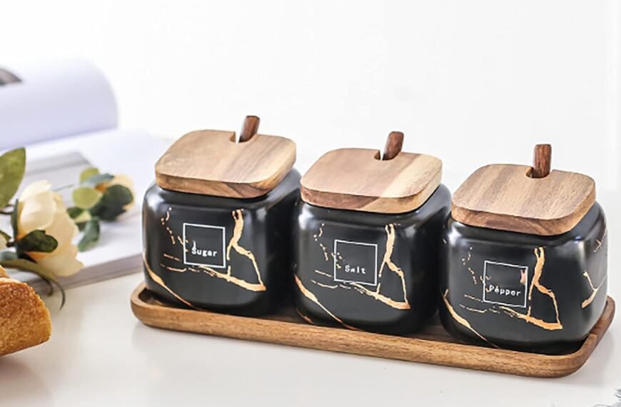 Ceramic Spice Jars