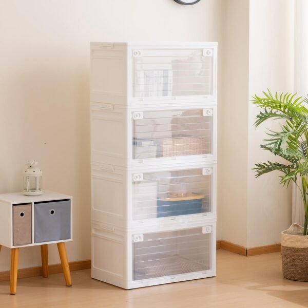 Latifolia Stackable Plastic Storage Bins: A&hellip;