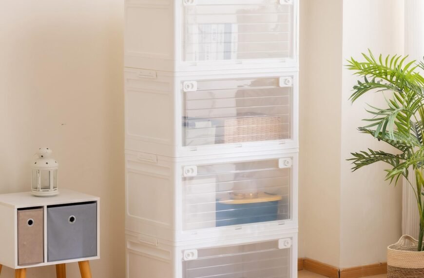 Stackable Plastic Storage Bin