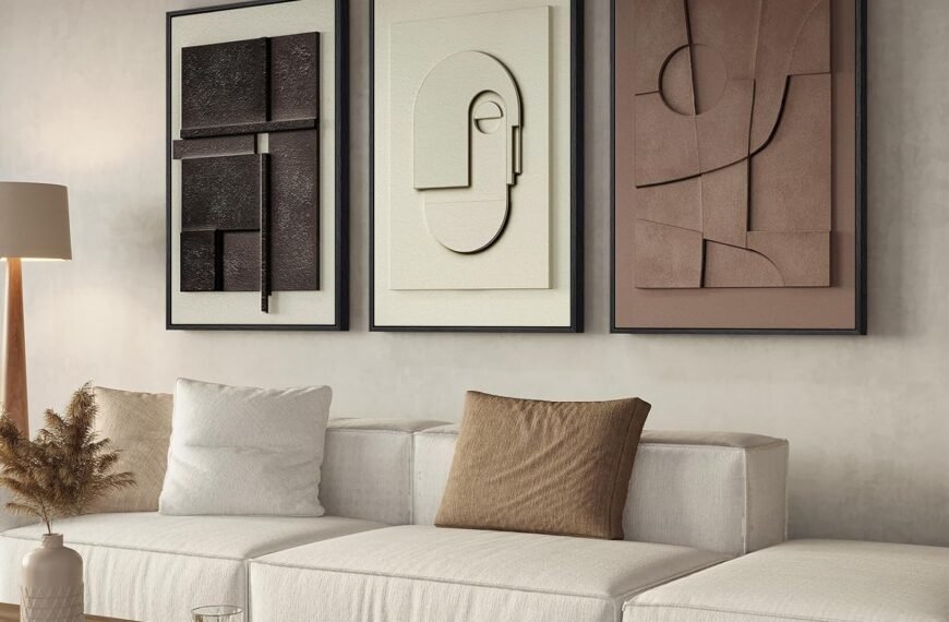 3D Geometric Wall Art