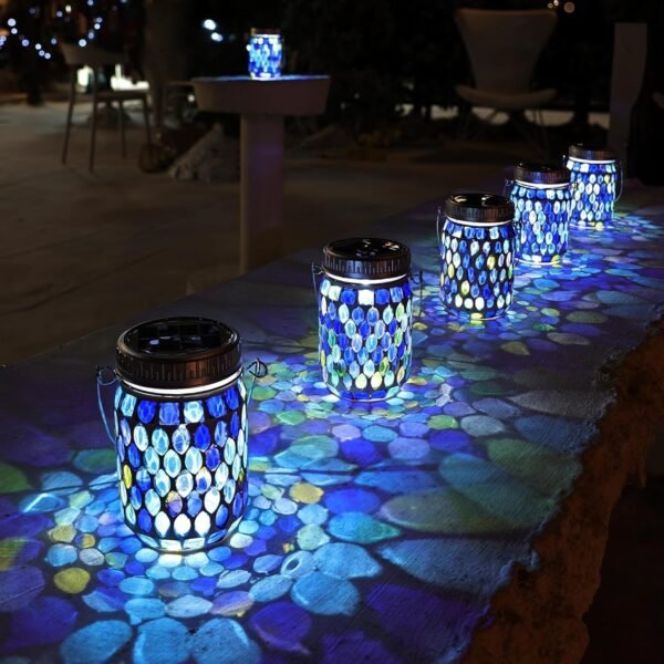 Mosaic Solar Lanterns : Bright, Durable&hellip;
