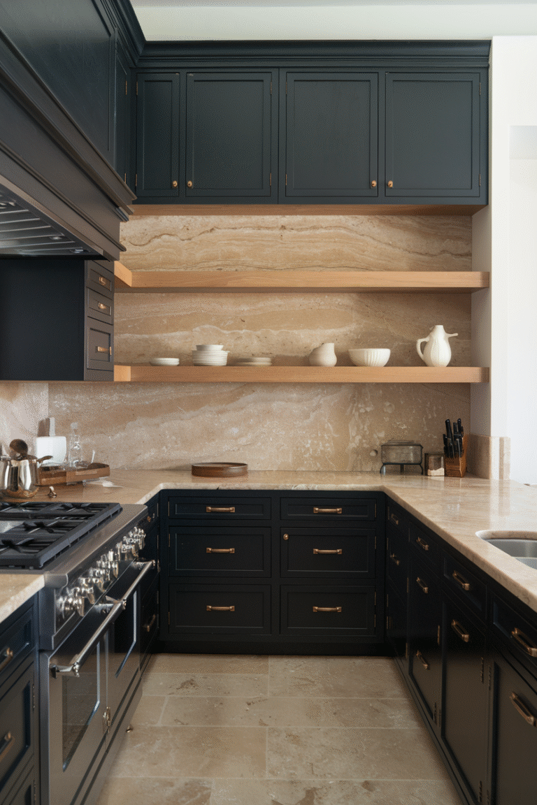 34 Black and Oak Kitchen Designs That Blend Warmth and Style – Saca Home