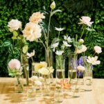 Clear Glass Bud Vases