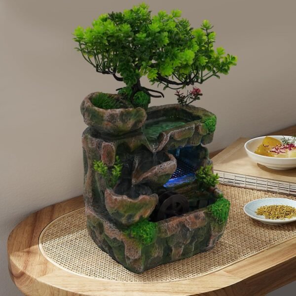 Zen Tabletop Waterfall Fountain : A…