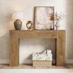 Wood Console Table