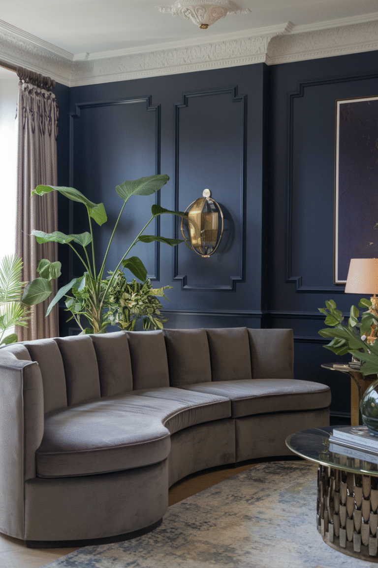 36 Curved Sofa Decor Ideas to Bring Flow and Elegance to Your Home ...
