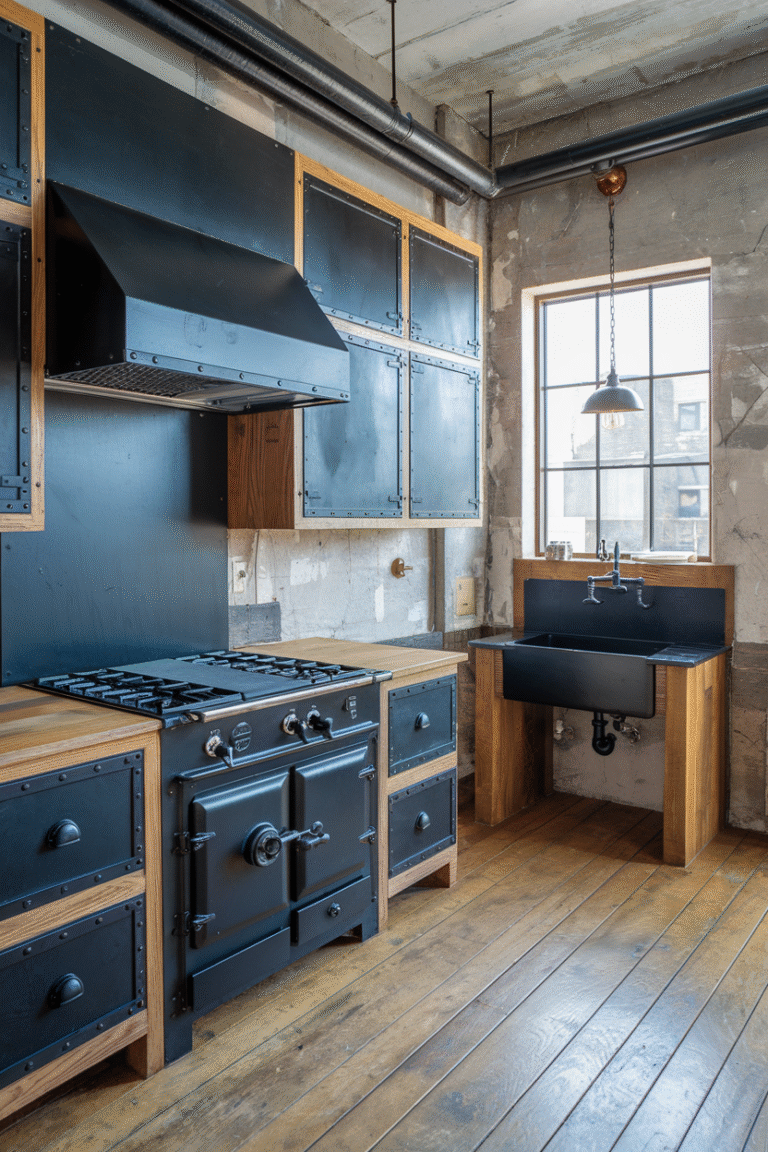 34 Black and Oak Kitchen Designs That Blend Warmth and Style – Saca Home