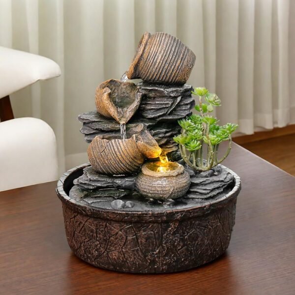 Pottery Rock Tabletop Fountain : A&hellip;