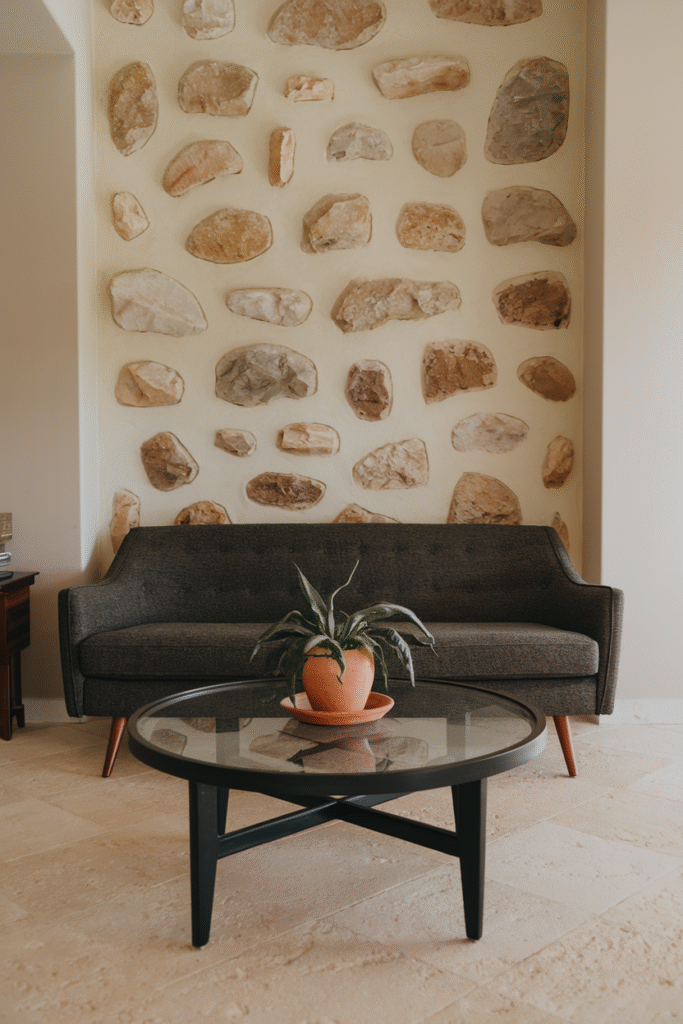 Picture of 38 Stone Accent Wall Ideas to Instantly Boost Your Home’s Character ...