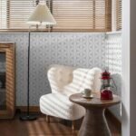 Light Grey Peel-and-Stick Wallpaper