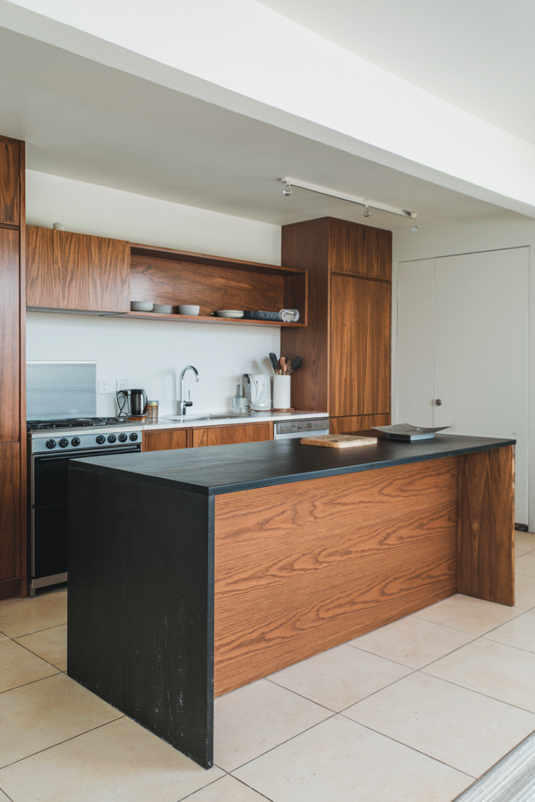 34 Black and Oak Kitchen Designs That Blend Warmth and Style – Saca Home
