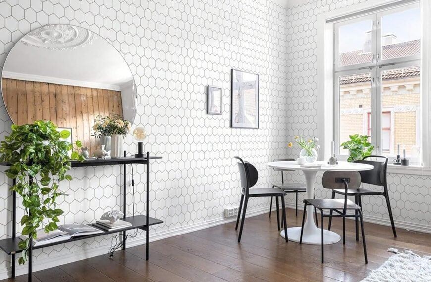 Modern White Wallpaper