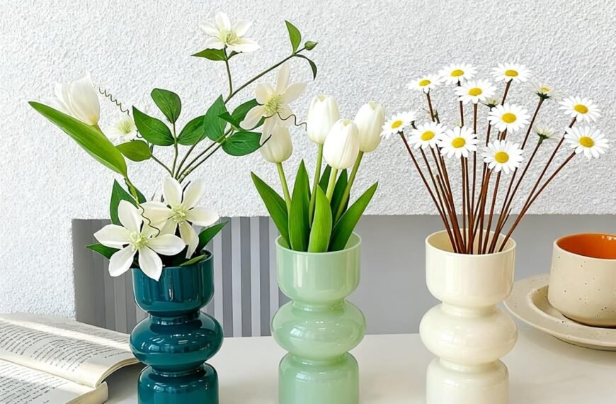 Glass Hydroponic Vase