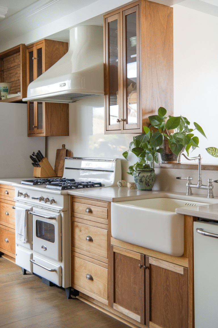 32 Elegant White and Wood Kitchen Designs for Every Home – Saca Home