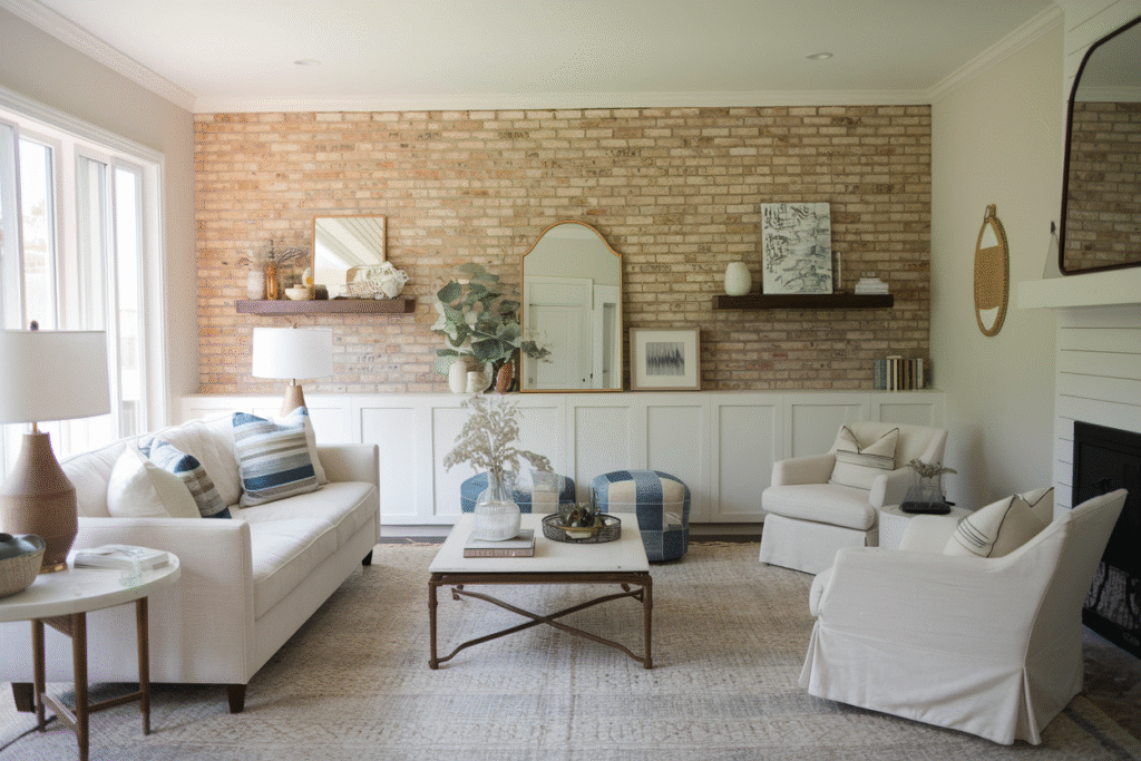 32 Stunning Brick Accent Wall Ideas to Add Character to Any Room – Saca ...