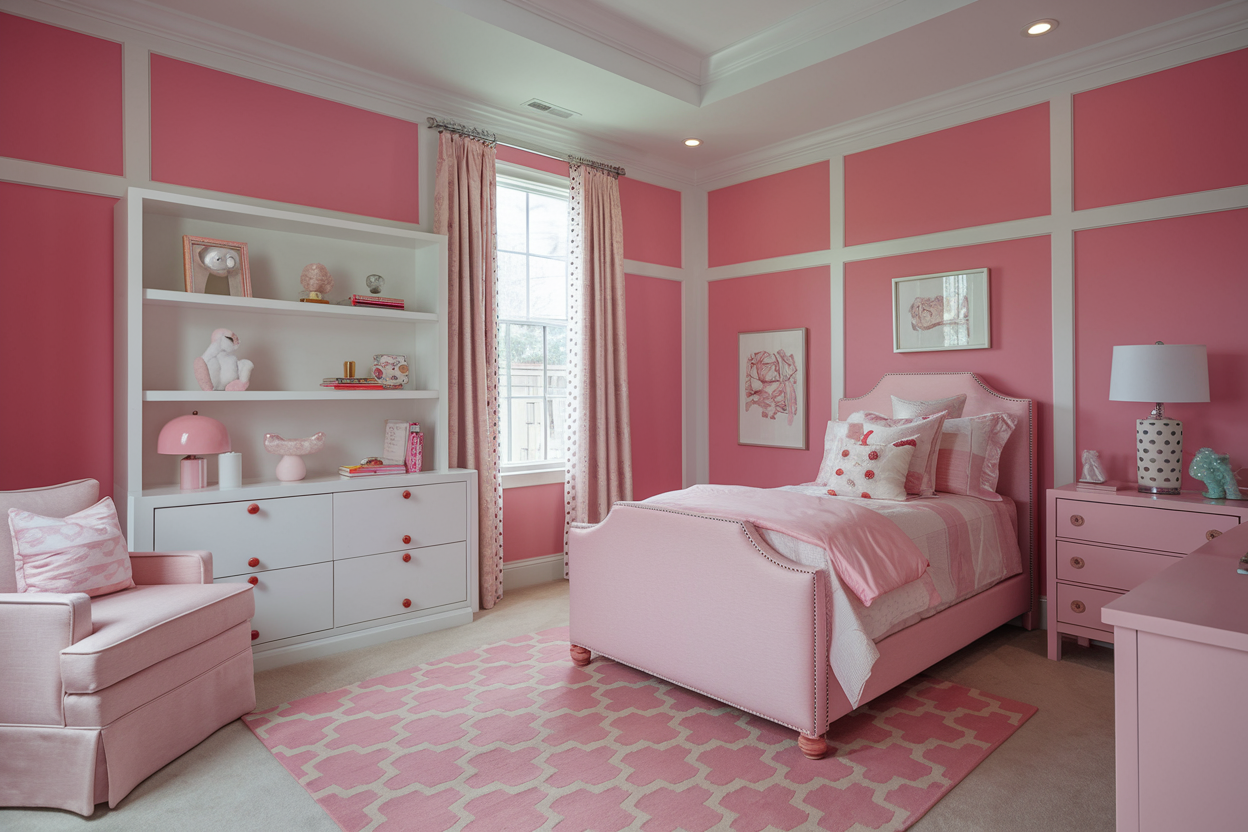 Pink Bedroom