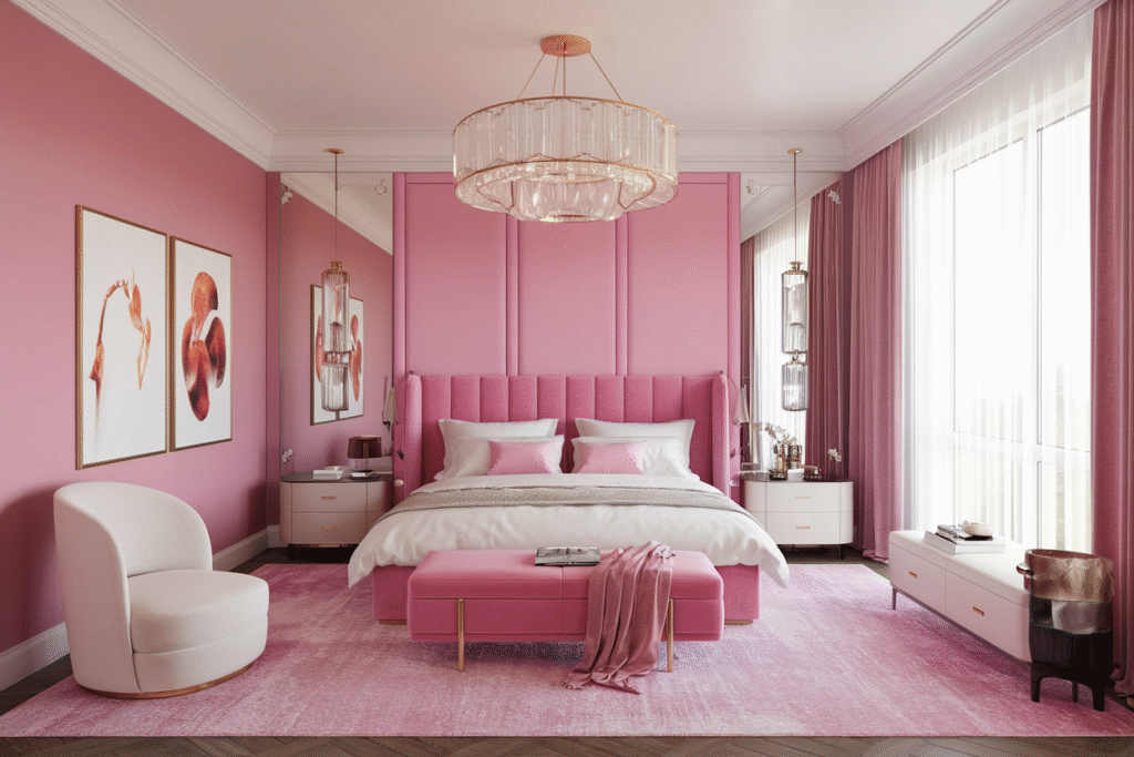 36 Elegant Pink Bedroom Ideas for a Calm and Romantic Atmosphere – Saca ...
