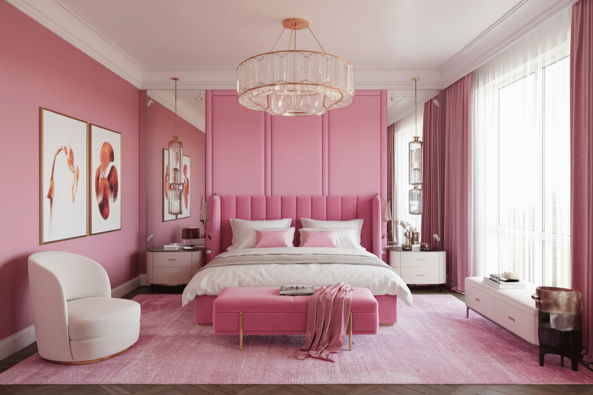36 Elegant Pink Bedroom Ideas for a Calm and Romantic Atmosphere – Saca ...