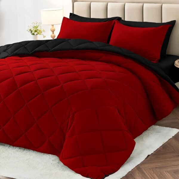 The Red and Black Reversible Full…