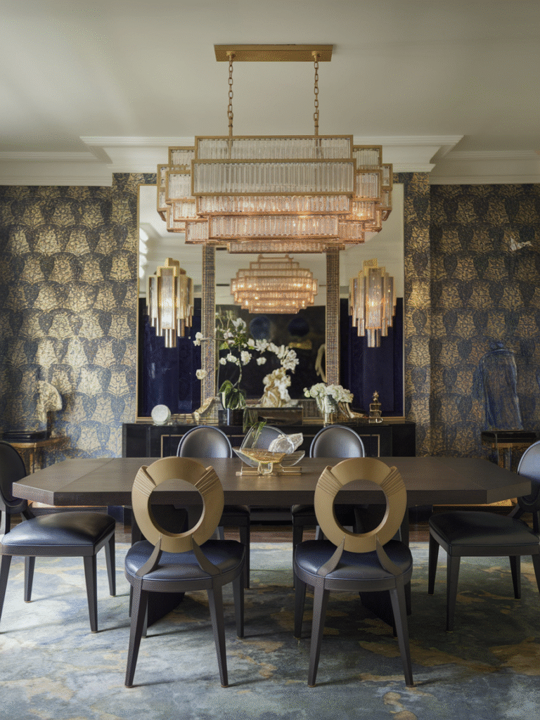 25 Art Deco Dining Room Ideas That Bring Vintage Glam to Life – Saca Home