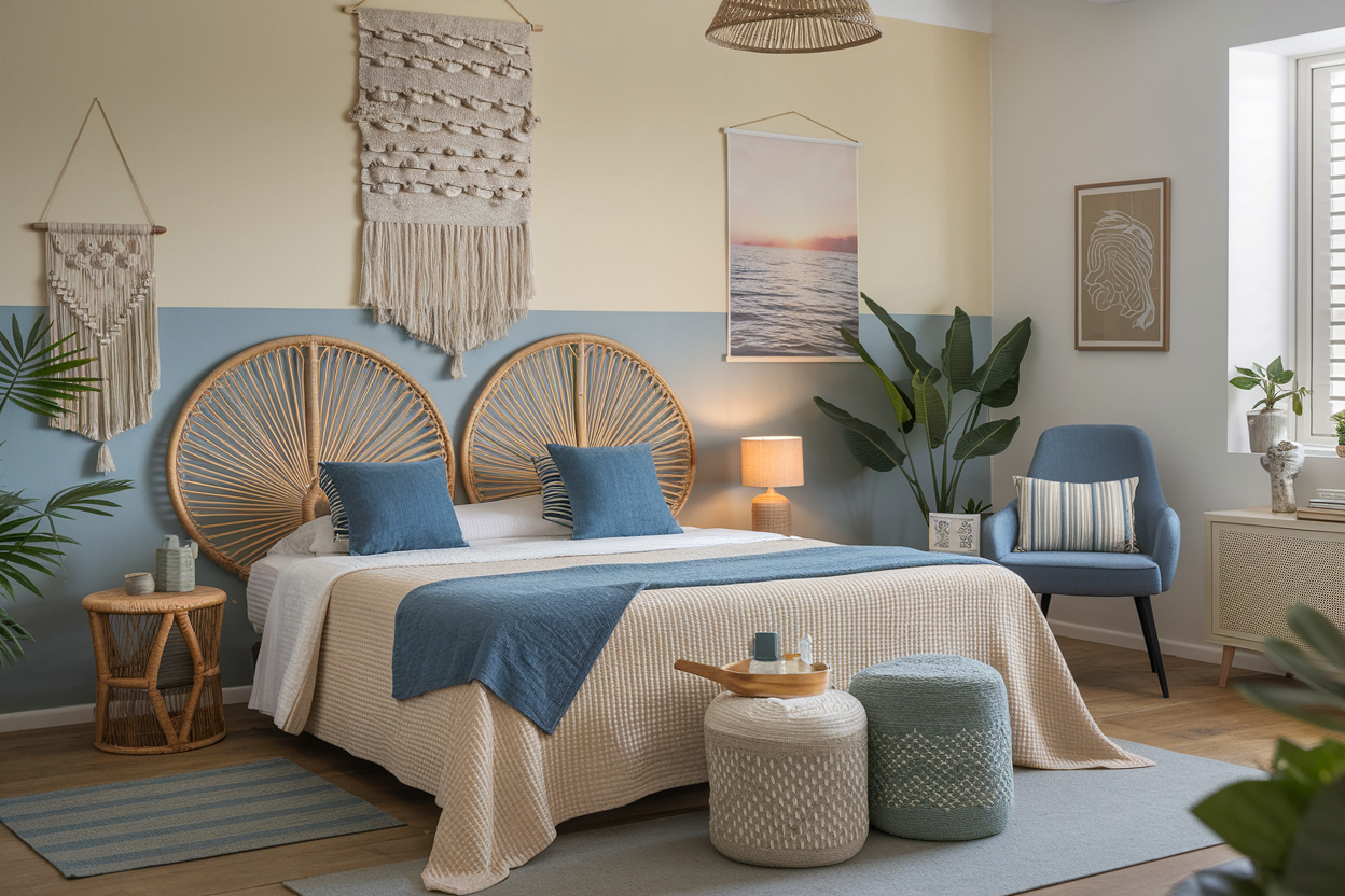 Boho Coastal Bedroom