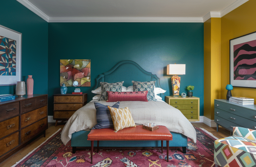 Eclectic Bedroom