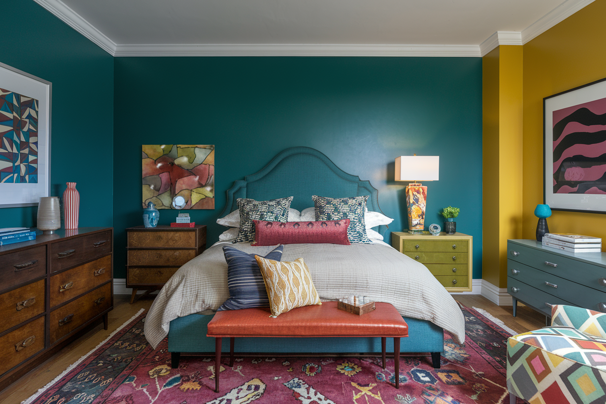 Eclectic Bedroom