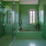 Green Bathroom