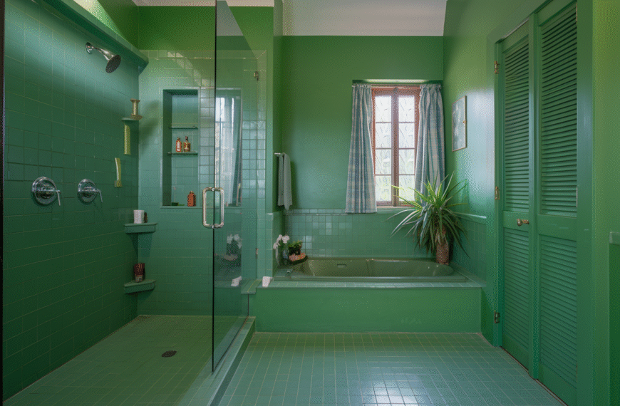 Green Bathroom