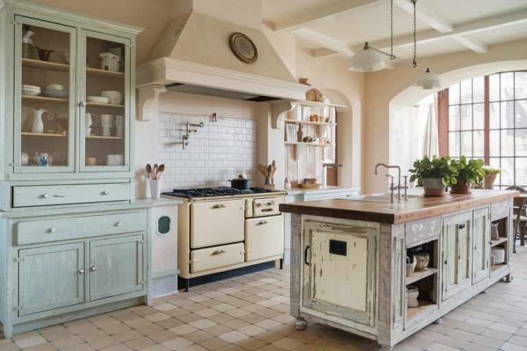 25 Shabby Chic Kitchen Decor Ideas That Feels Warm and Inviting – Saca Home