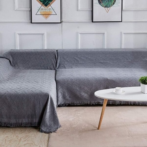 The Best Geometric Jacquard Sectional Couch&hellip;