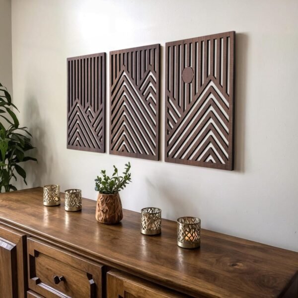 Warm Walnut Wall Art : The…