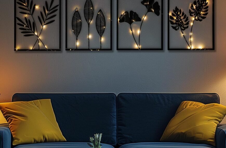 Black Metal Wall Art