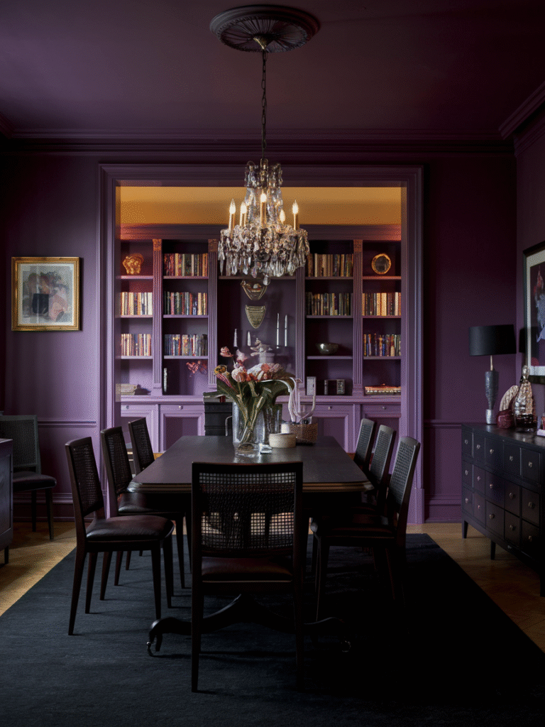 26 Purple Dining Room Ideas for a Statement Space – Saca Home