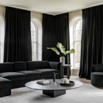 Black Living Room