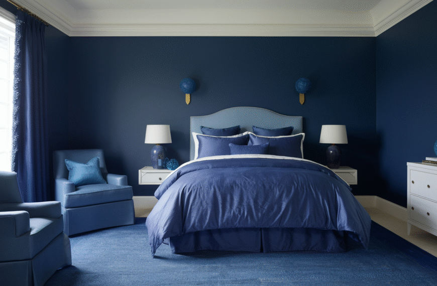 Blue Bedroom