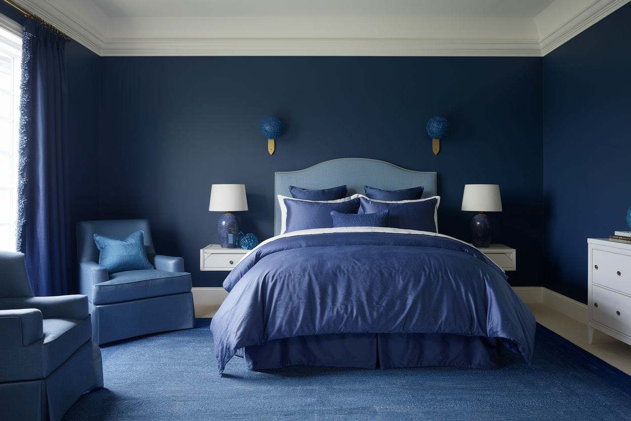Blue Bedroom