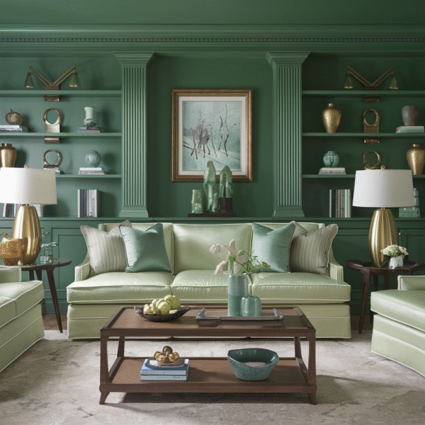 Green Living Room