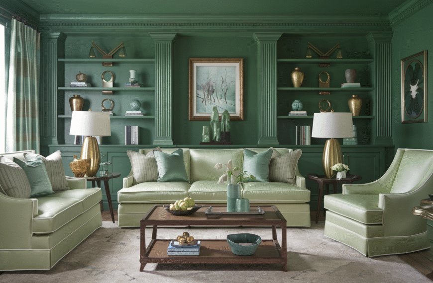 Green Living Room