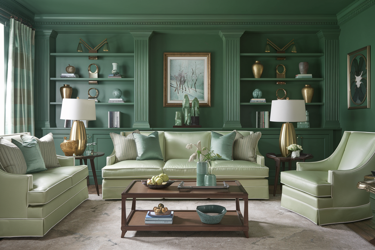 Green Living Room