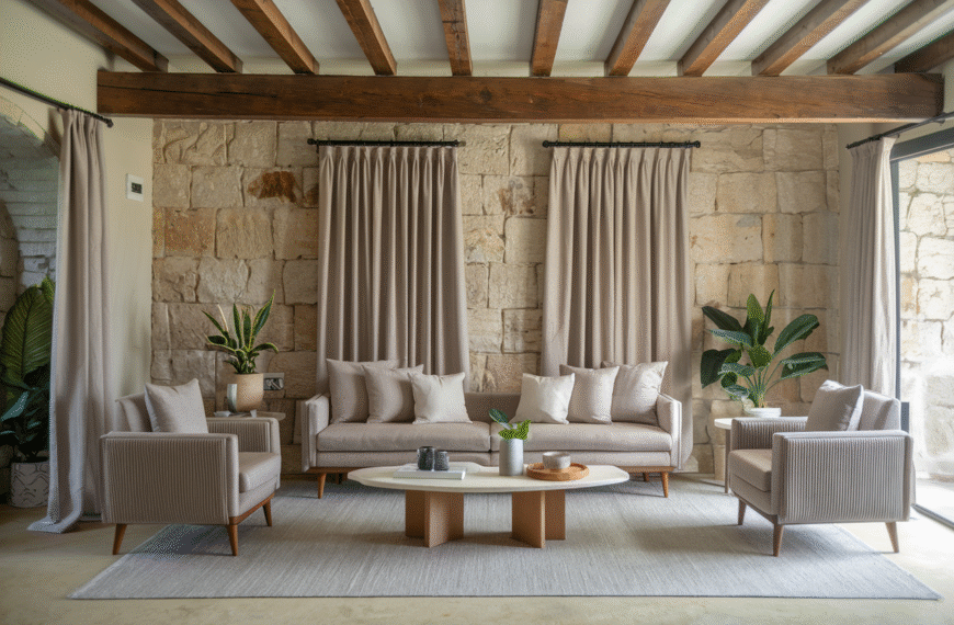 Modern Rustic Living Room