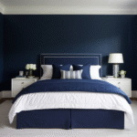 Navy Bedroom