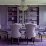 Purple Dining Room