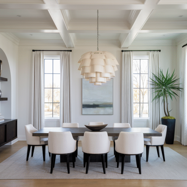White Dining Room