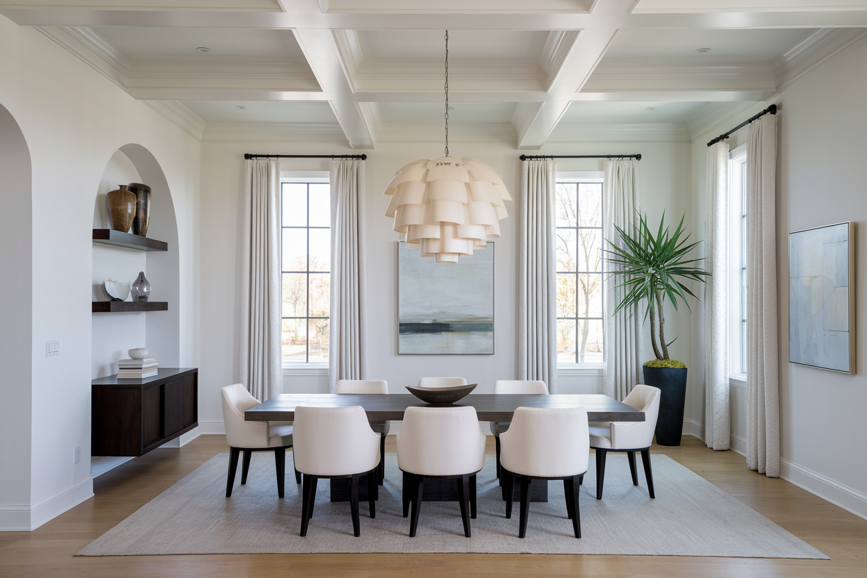White Dining Room