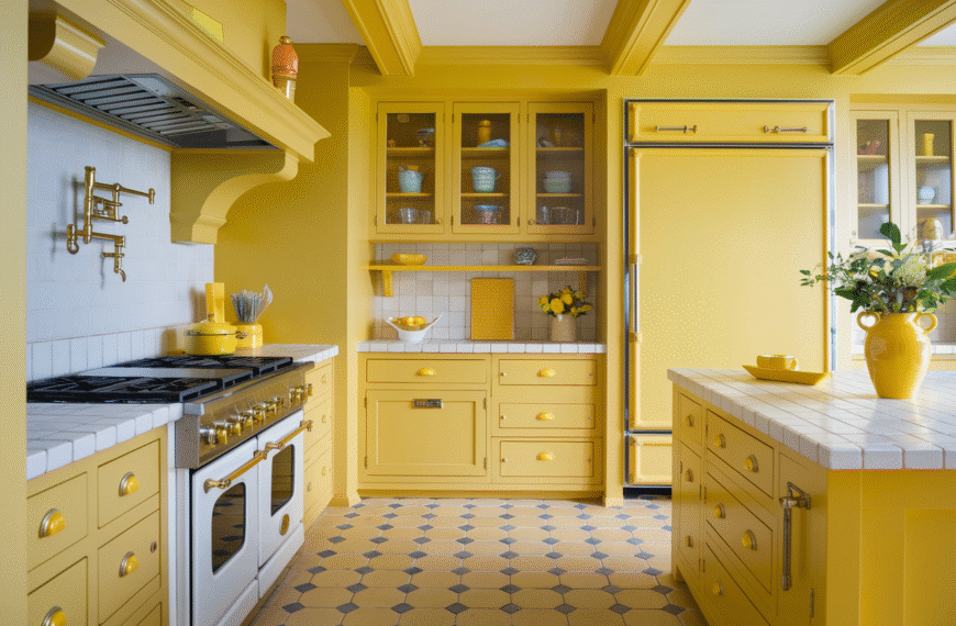 Yellow Kitchen