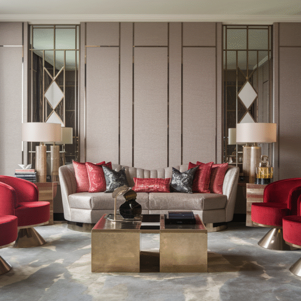 Art Deco Living Room