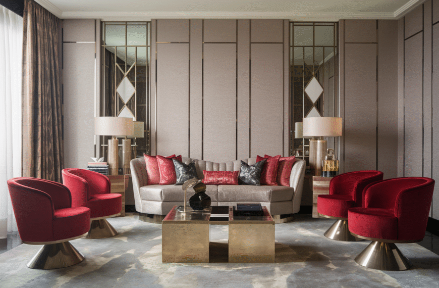 Art Deco Living Room