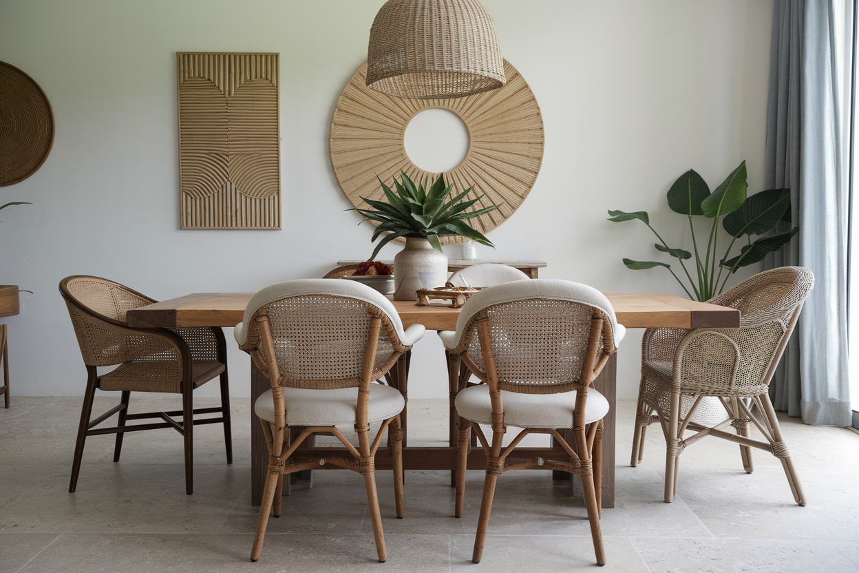 Modern Boho Dining Room