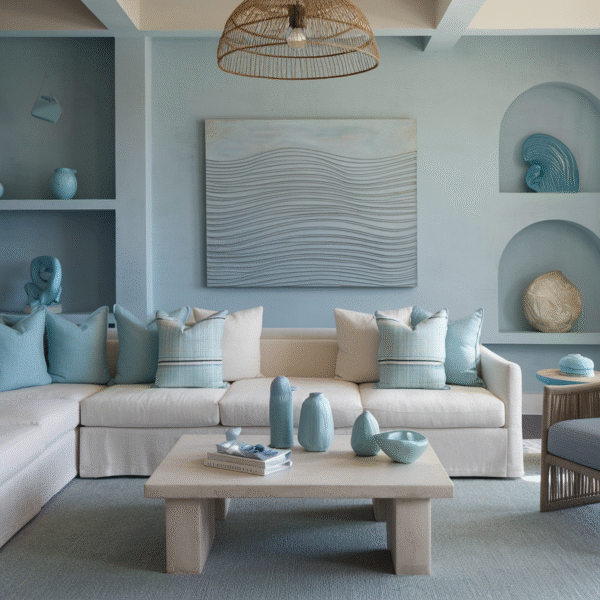 Modern Coastal Living Room
